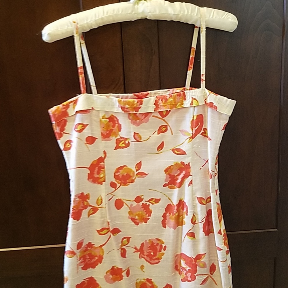 Women's Free People 100% raw silk dress